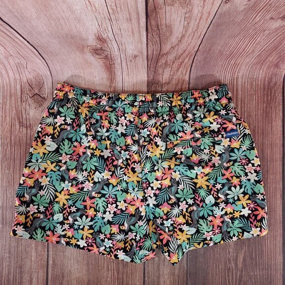 *READ* Chubbies Mens Size Medium Bloomerang Classic Swim Trunk Lined Floral - Picture 2 of 12